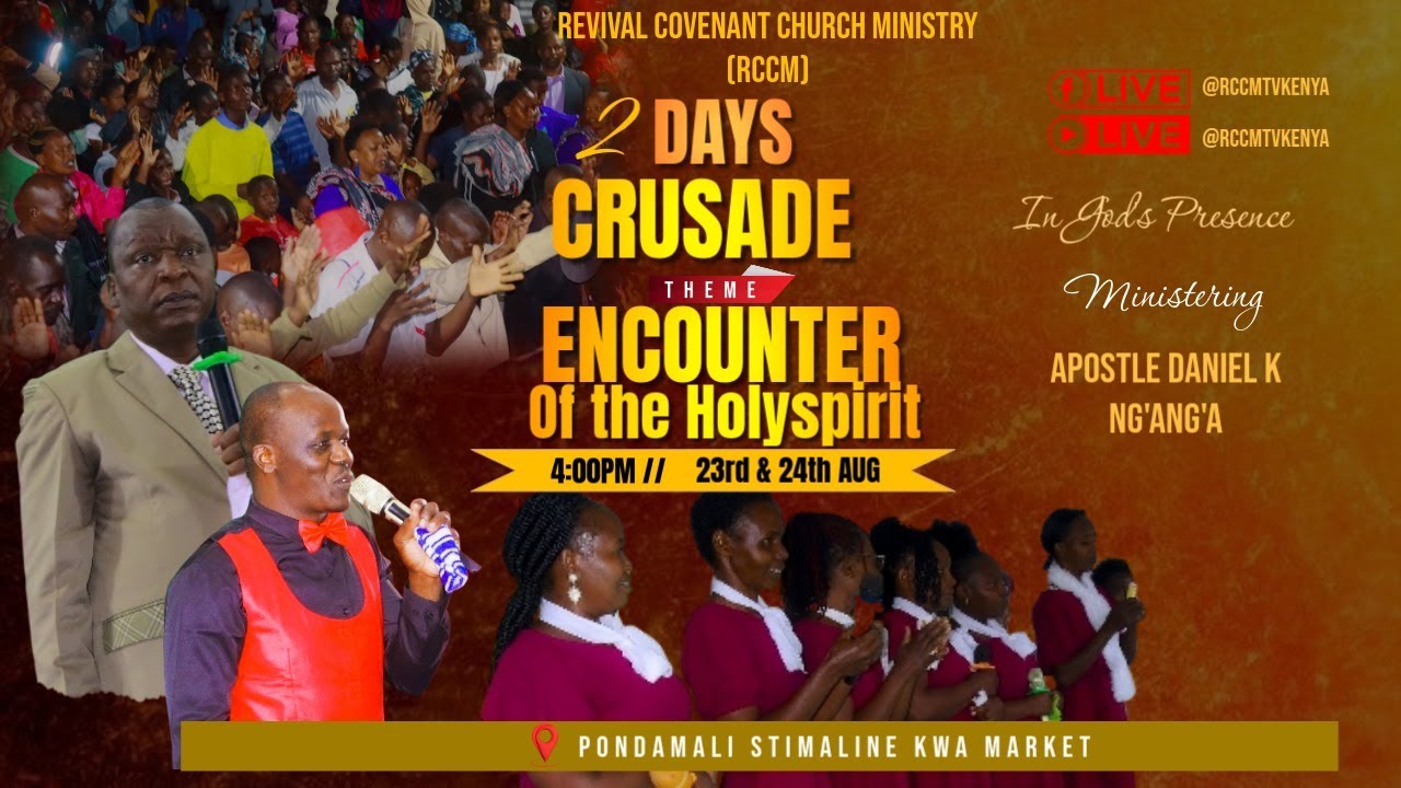 🙌 RCCM Crusade LIVE | Encounter of the Holy Spirit//✨ Live from Pondamali &ndash;Day2