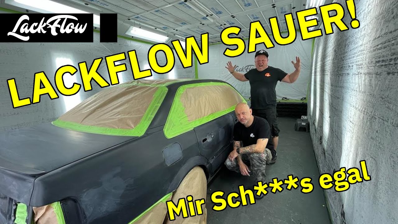 Der Passat 35i vr6 bekommt ein neues Lackkleid