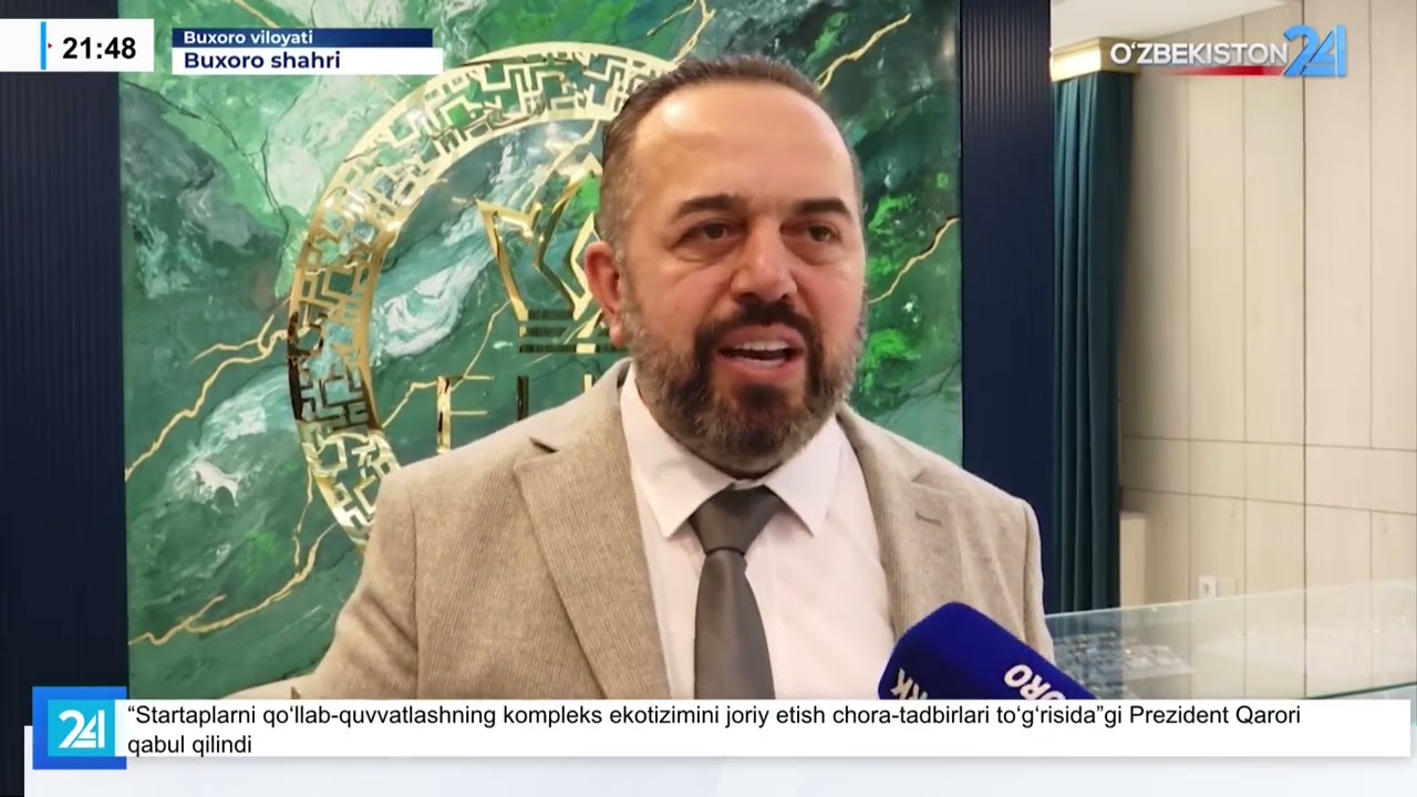 BUXORODA ZARGARLIK KLASTERI ISH BOSHLADI