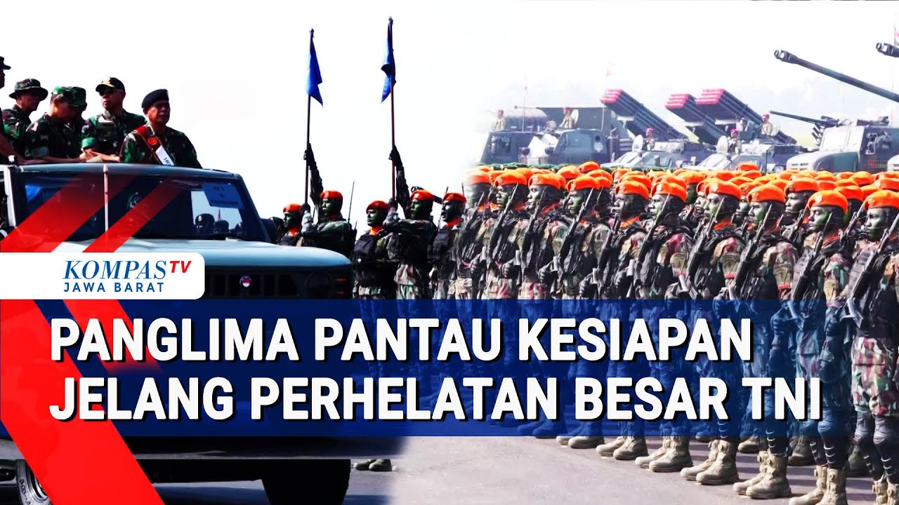 Gladi Upacara Gelar Pasukan Operasional & Kehormatan Militer di Pusdiklatpassus