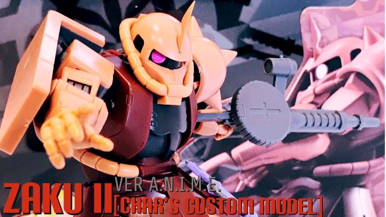 Robot Spirits MS-06S Zaku II [Char’s Custom Model] (ver. ANIME) Review