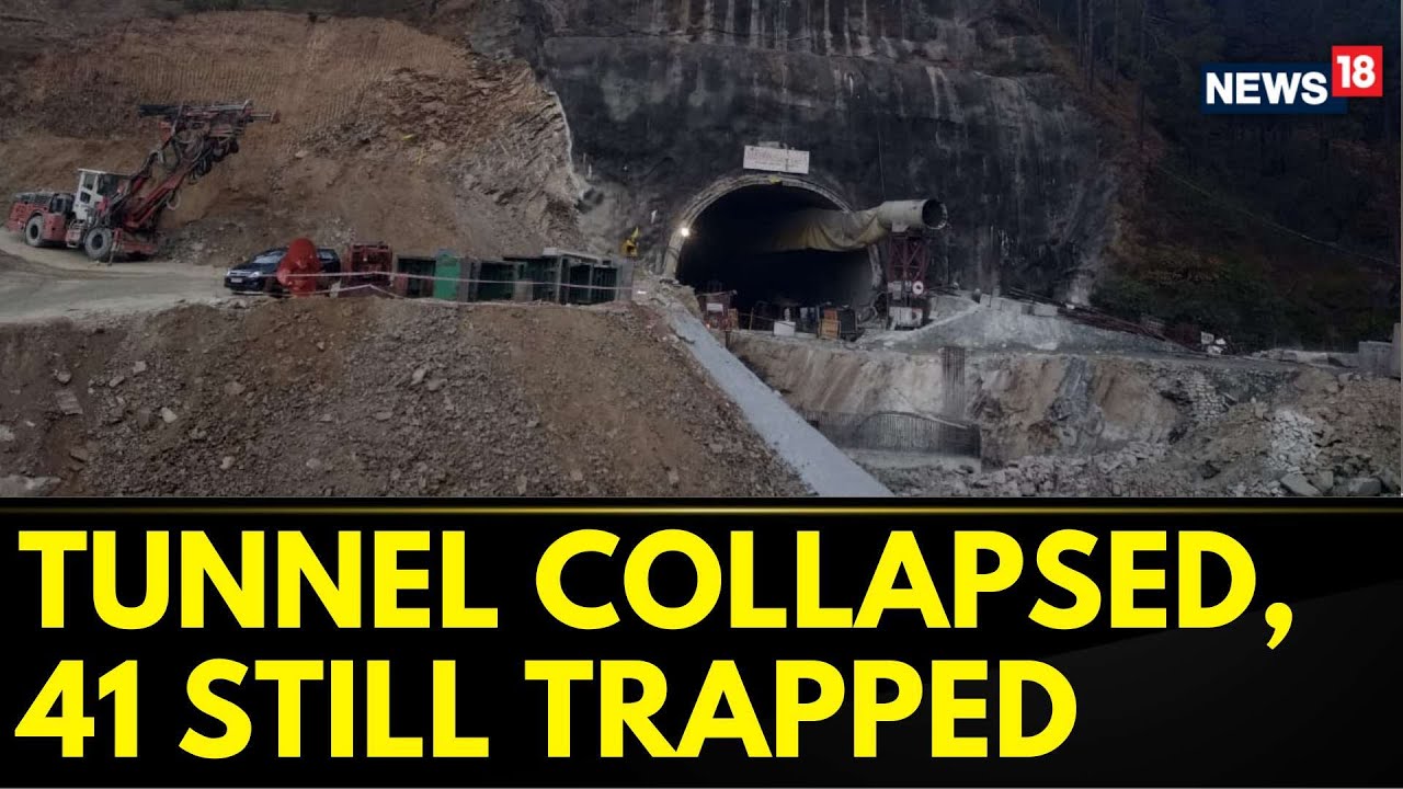 Uttarakhand Tunnel Collapse | Workers Still Remain Trapped Inside The Uttarkashi Tunnel | News18