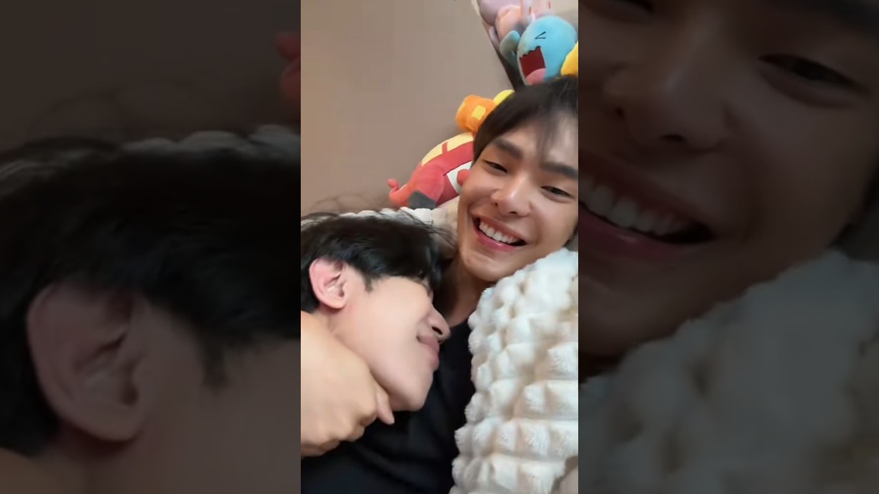 cuddle is the best therapy🫠❤️ #bl #chalarmjames #couple