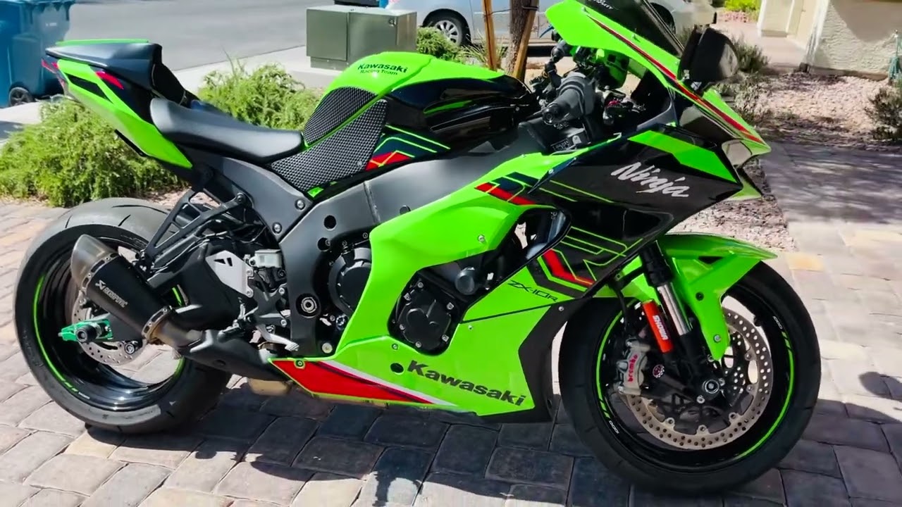 Upgrades on my 2024 zx-10r 1400 miles