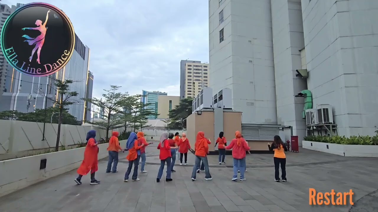 JAMILA - Line Dance  , Choreo by Ayek Lesmana (INA)Nov 2025, Demo by ELD
