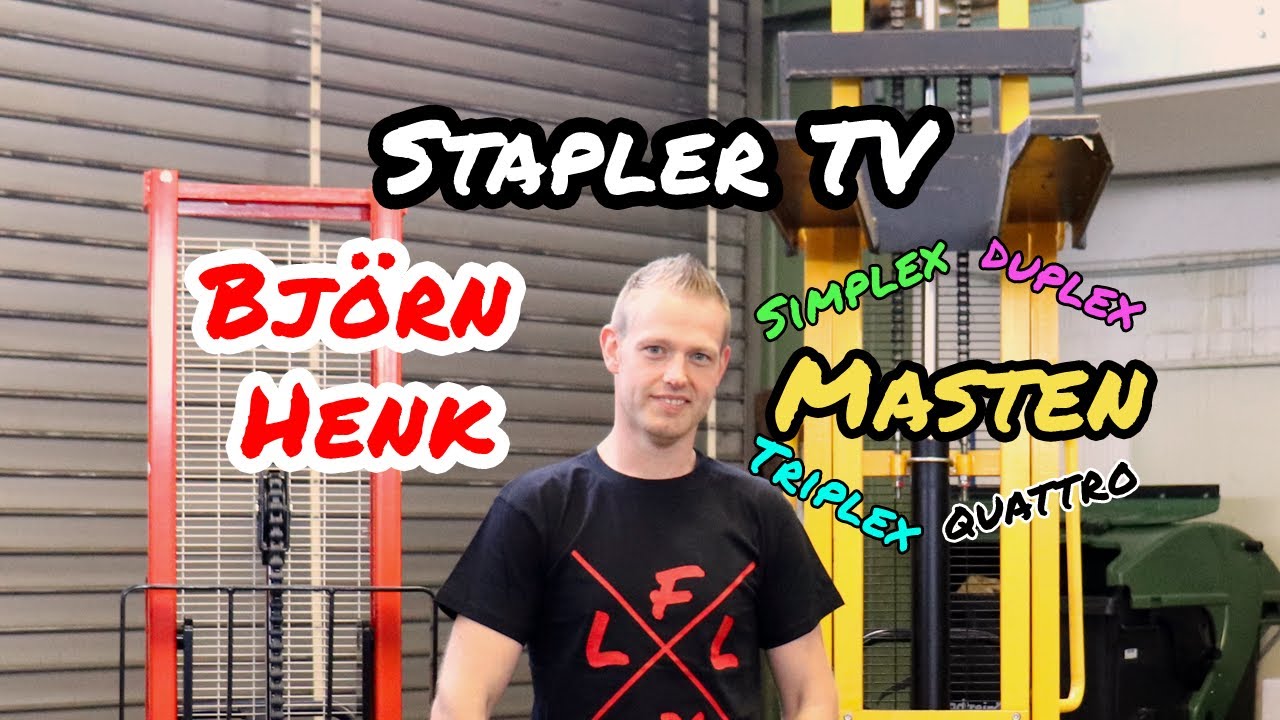 Stapler TV - Gabelstaplermasten im Vergleich - mit Björn Henk