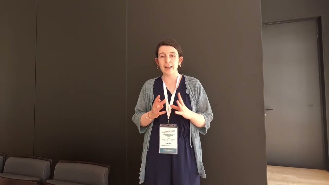 Interview de Mina REMY - Centre des Monuments Nationaux