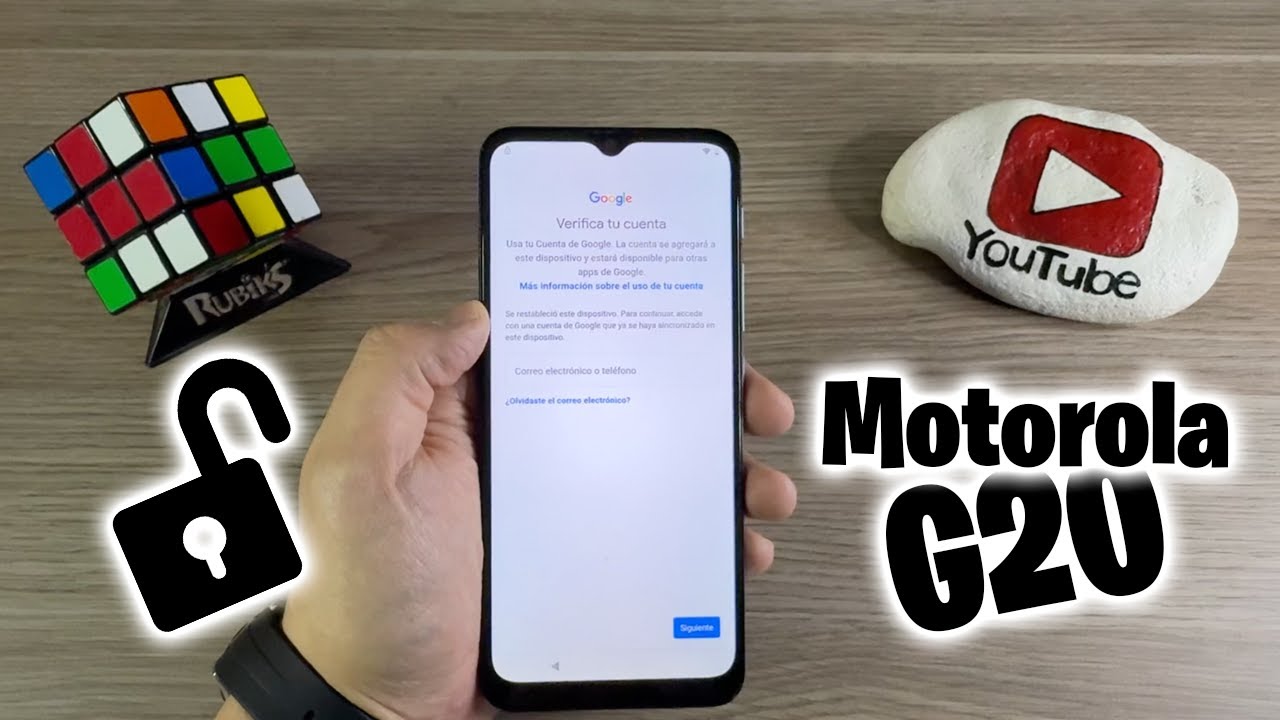 FRP Motorola | Desbloqueo Cuenta Google | Motorola G20 en 2025