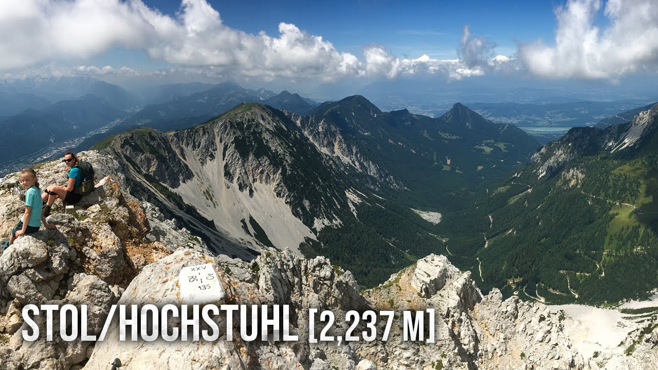 Climbing Stol/Hochstuhl (2237 m) from the southwest with kids | Karawanks (Slovenia)