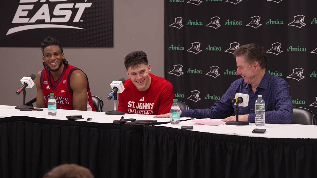 St. John's Men's Basketball vs Providence postgame Press Conference 2.14.26