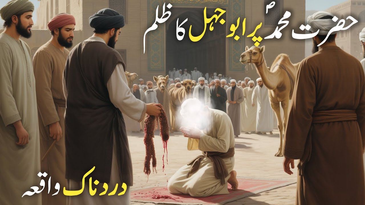The incident of Hazrat Muhammad ﷺ and Abu jahl |Abu jahil history |@Alivoice1.0