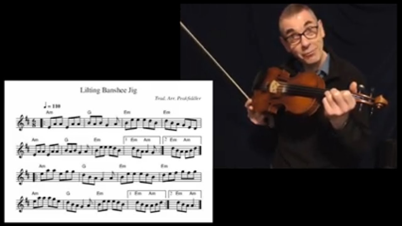 Irish Fiddle Lesson - Lilting Banshee Jig