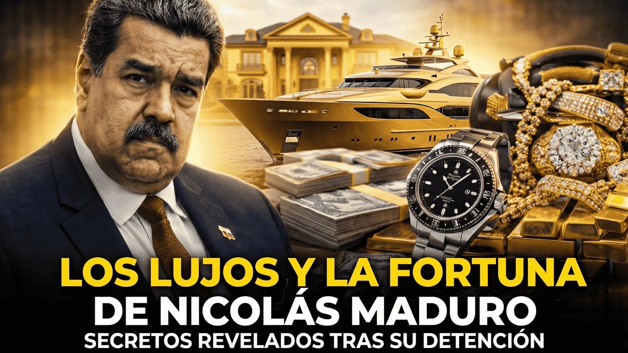 📉 EL FIN DEL IMPERIO: Caen los lujos y la fortuna oculta de Nicolás Maduro tras su captura