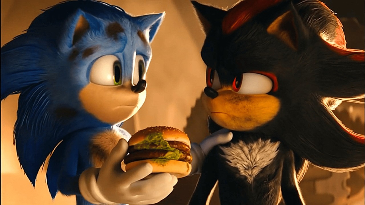 Sonic Helps Homeless Shadow