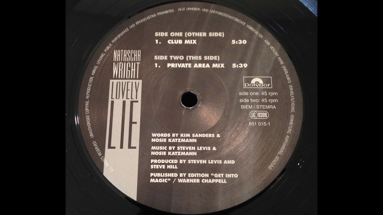 Natascha Wright - Lovely Lie