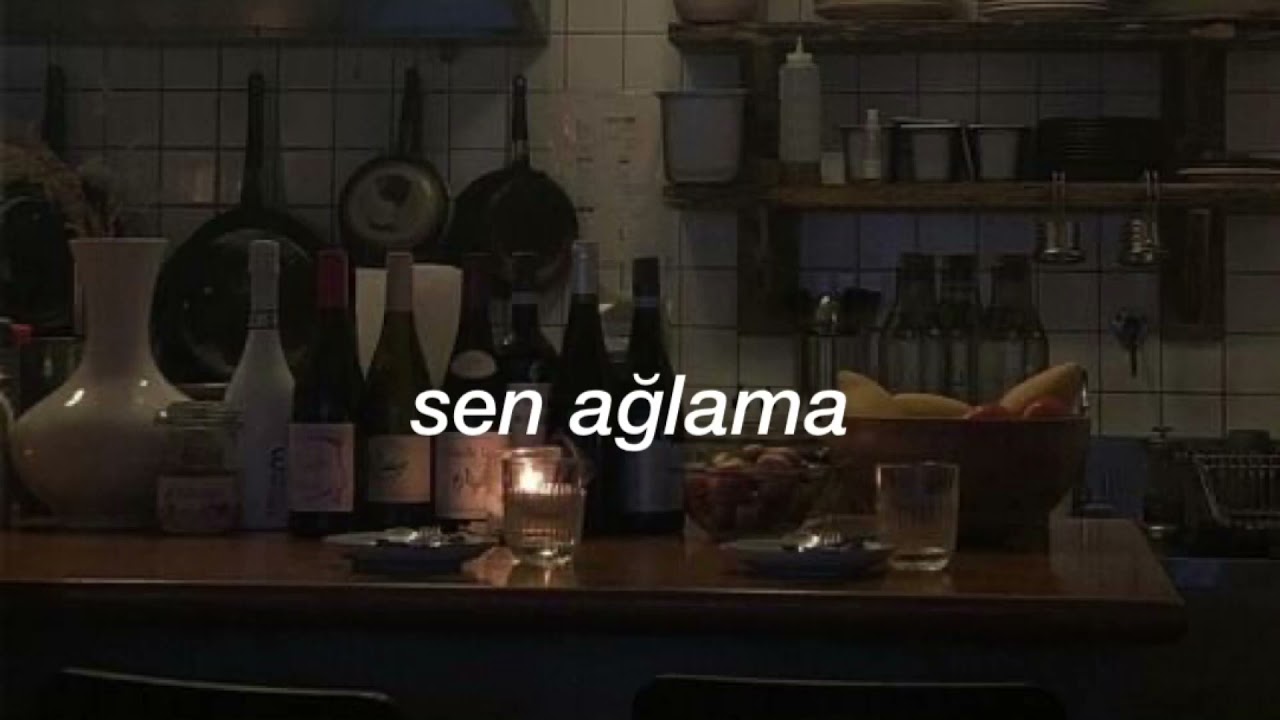 sen ağlama - badem | slowed + reverb + rain