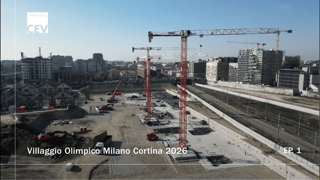 Villaggio Olimpico Milano Cortina 2026 – Ep.1 | L'inizio del cantiere