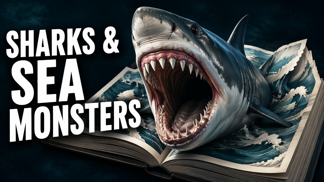 SHARKS & SEA MONSTERS 3D Pop-Up Book Review