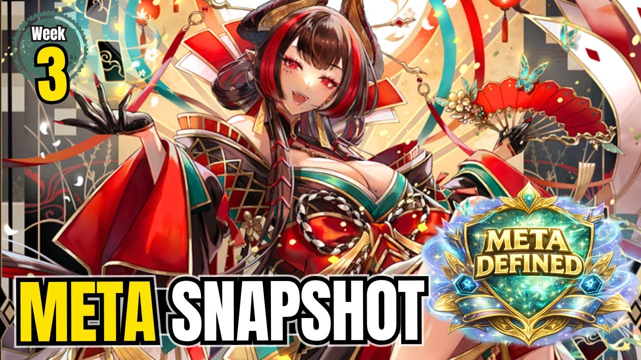 META SNAPSHOT Week 3 &ndash; The Meta Is Defined | Best Decks & Tier List