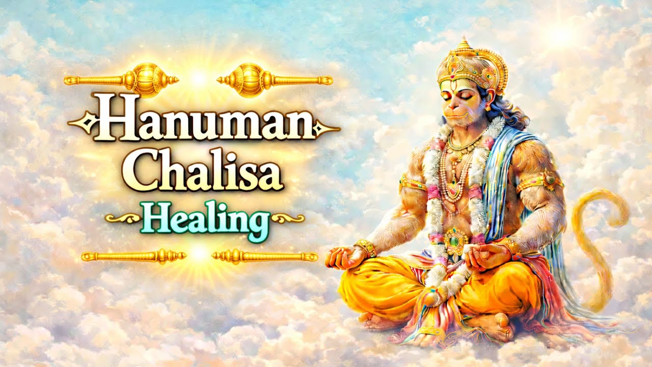 Hanuman Chalisa for Healing & Protection | श्री हनुमान चालीसा | Powerful Mantra for Nazar & Peace