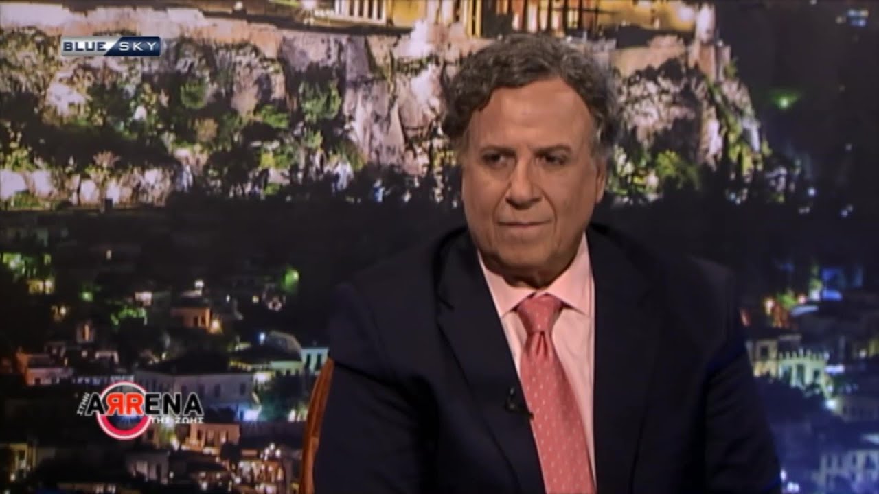 Ο Χάρης Ρώμας εφ'όλης της ύλης στον Κώστα Χαρδαβέλα - Blue Sky TV
