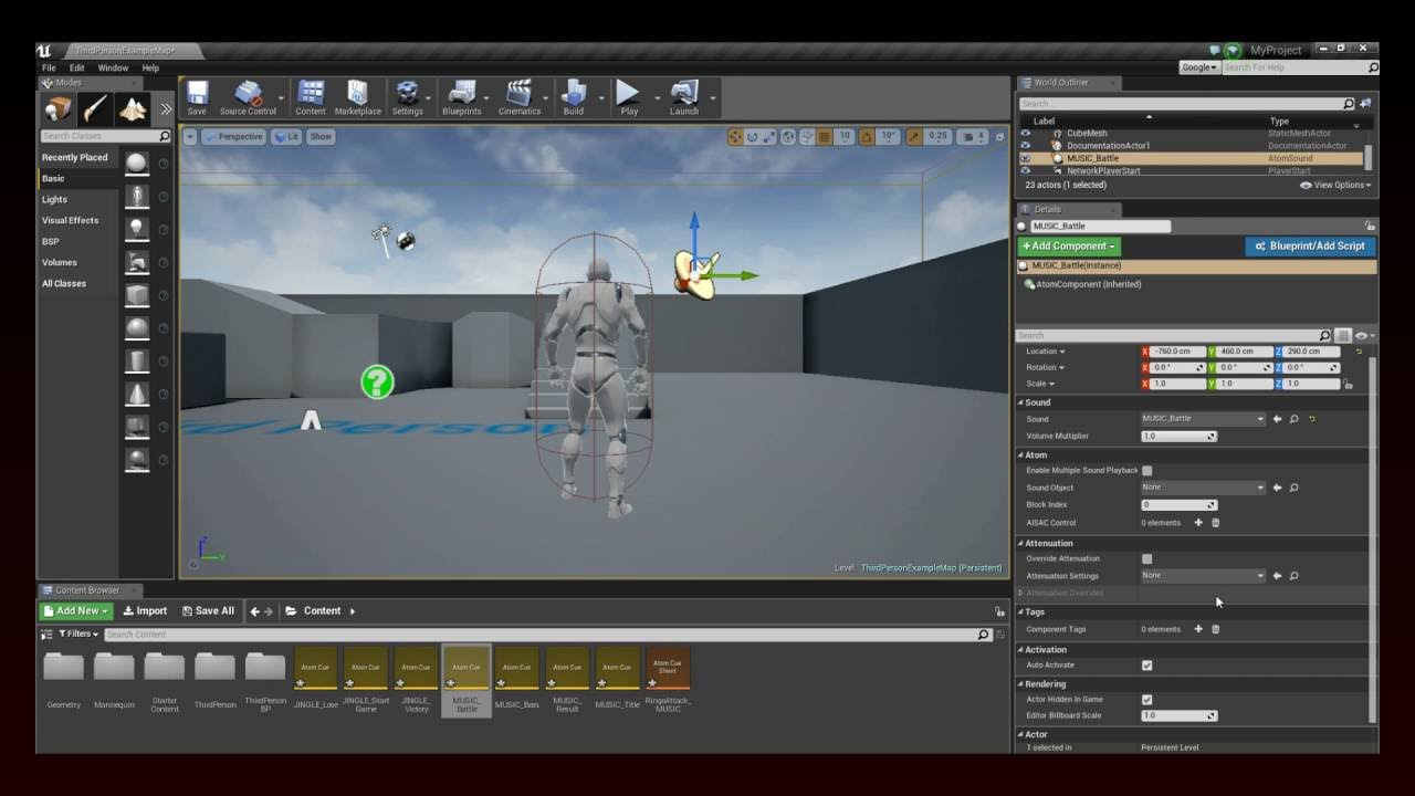 ADX2 Tutorial 06 - Integration with Unreal