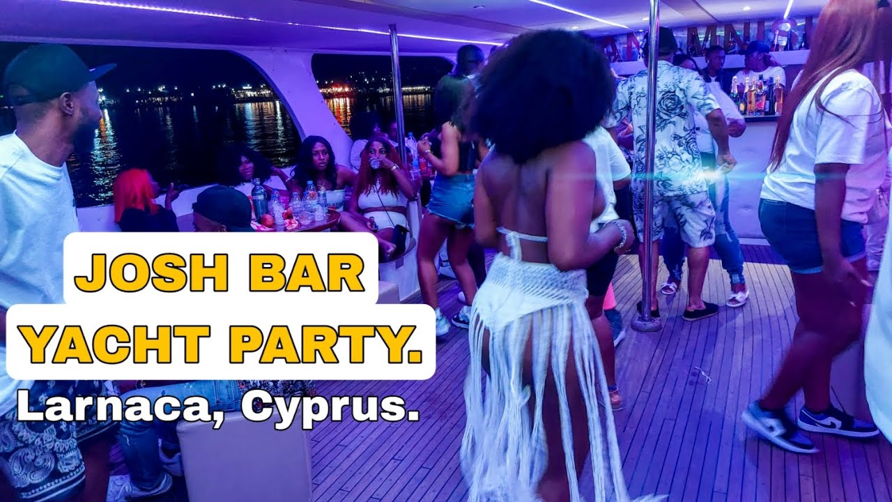 JOSH BAR (AFROBEAT) YATCH PARTY, LARNACA CYPRUS. SEPT, 2023.