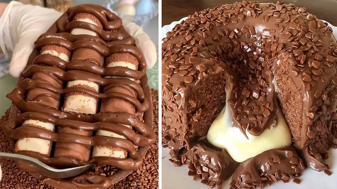 So Yummy Chocolate Cake | Perfect Cake Recipe 🍩 How To Make Cake And Dessert