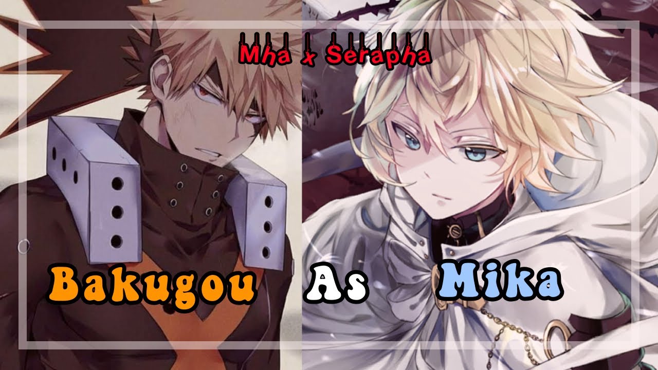 MHA reacts to Bakugou as mika from seraph || Texting story || MHA || reaction || ships || MhaXseraph