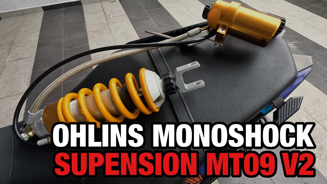 OHLINS MONOSHOCK SUSPENSION MT09 V2