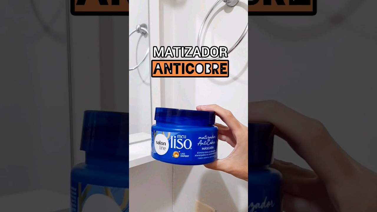 Matizador Anticobre para cabelos castanhos - Salon Line