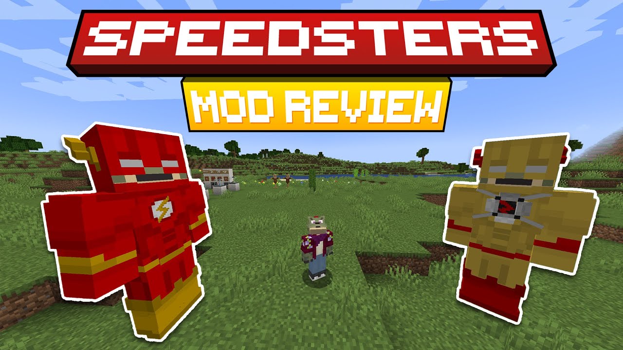 Reviewing the SPEEDSTER Addon in Minecraft 1.20.1! (FSang18's Heropack)