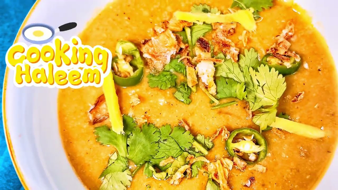 AUTHENTIC HALEEM RECIPE WITH VEAL