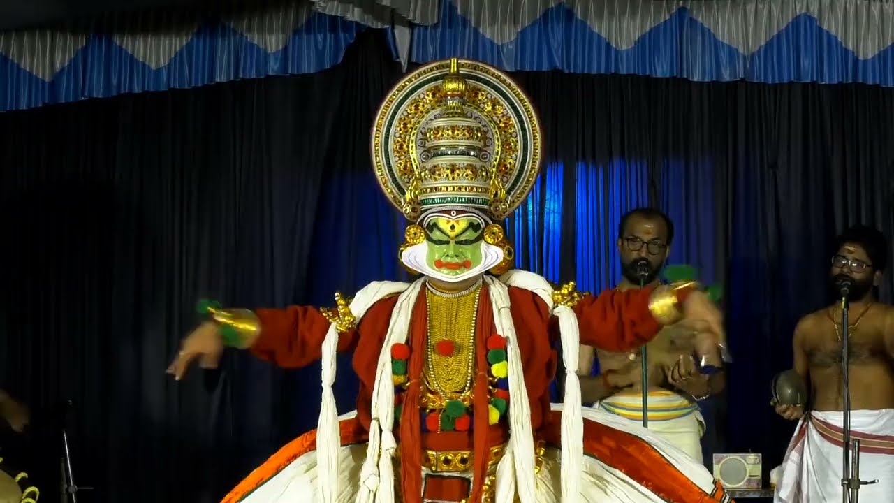 Kiratham Kathakali Sreekrishna Temple S.N Puram