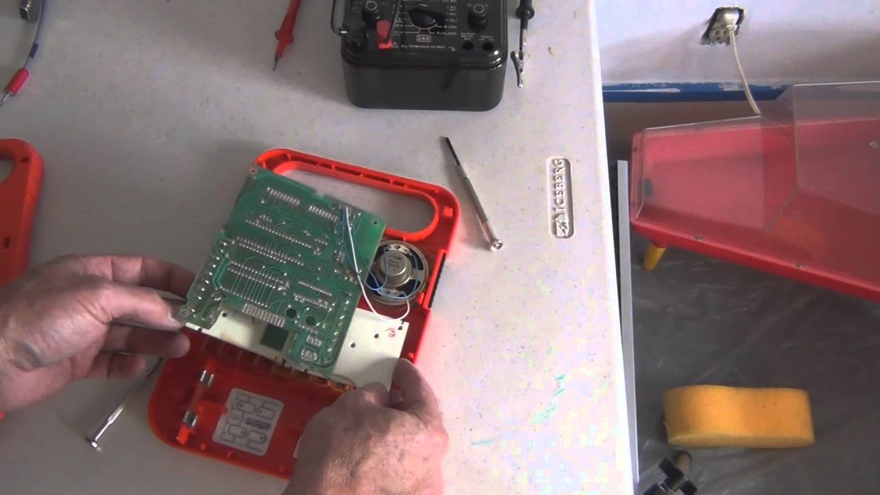 Speak and Spell teardown