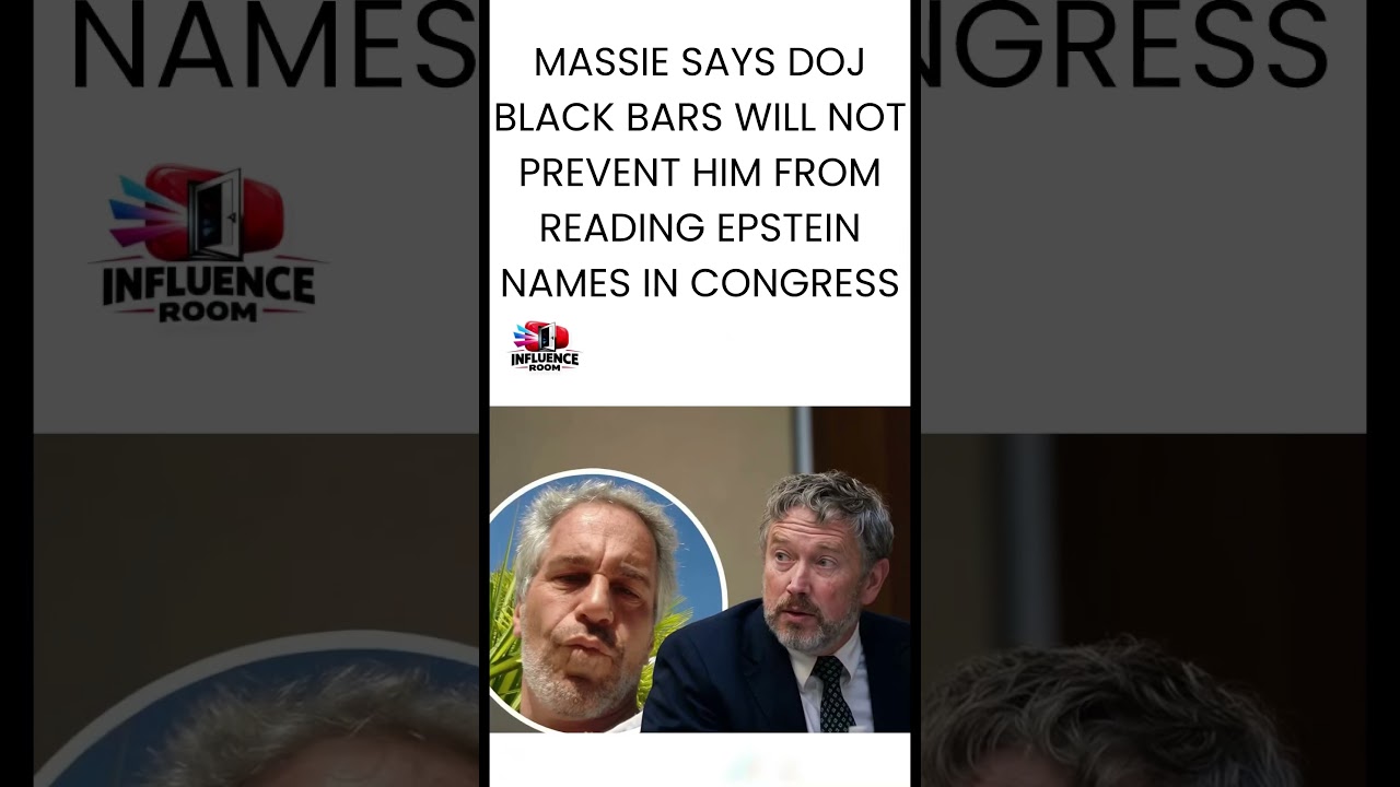 Massie Vows to Read Redacted Epstein Names on House Floor &mdash; DOJ 