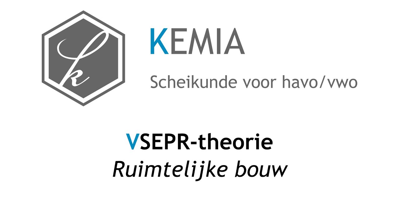 VSEPR-theorie: Ruimtelijke bouw