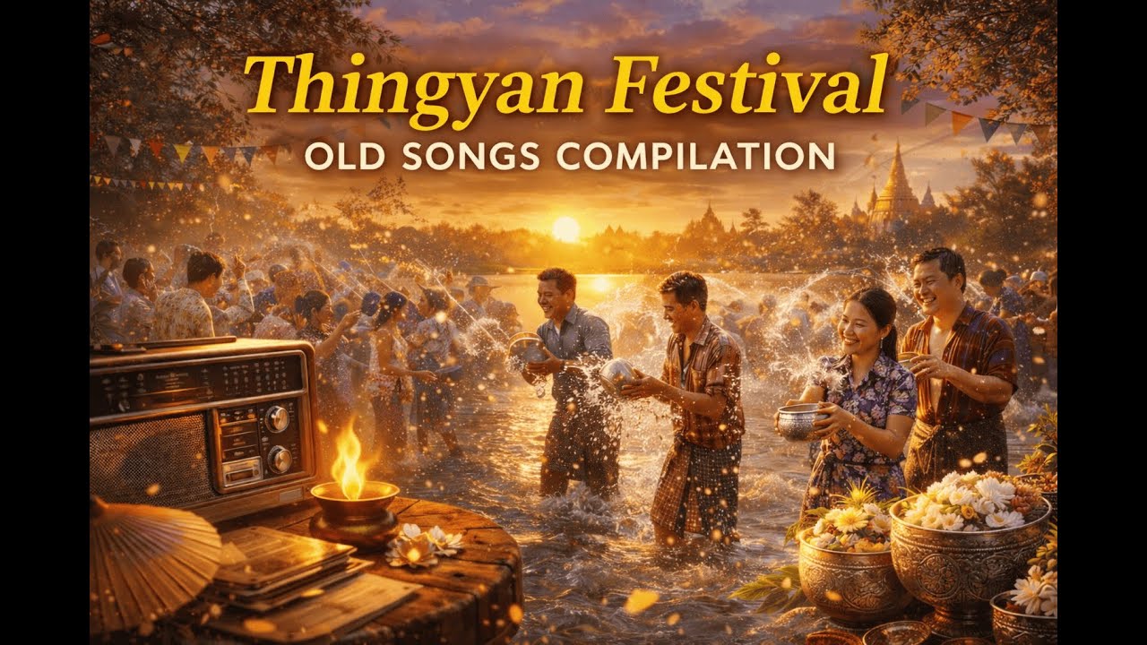 Thingyan Festival 🌊 | Old Songs Compilation | သင်္ကြန်အမှတ်တရသီချင်းများ | Burmese Nostalgia
