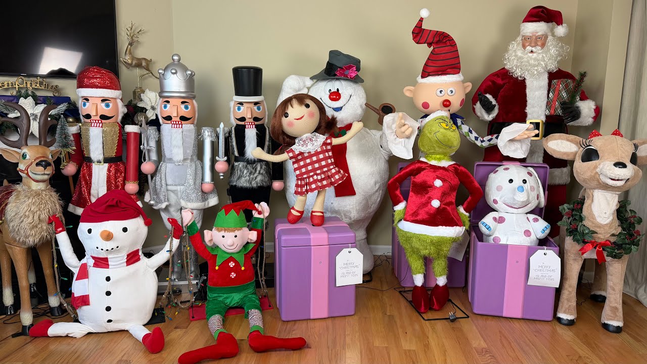 My FULL Spirit Christmas Animatronic Collection