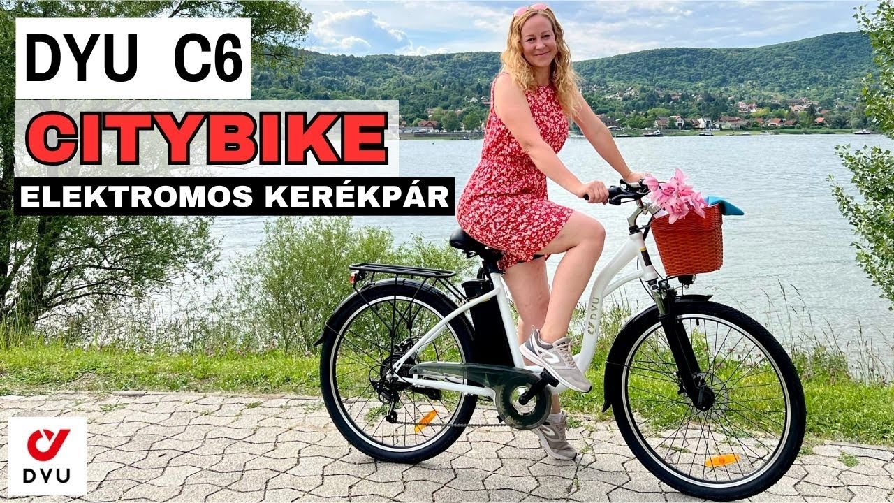 ELEKTROMOS KERÉKPÁR megfizethető áron // DYU C6 26 Inch Electric City Bike - A várostól a vidékig
