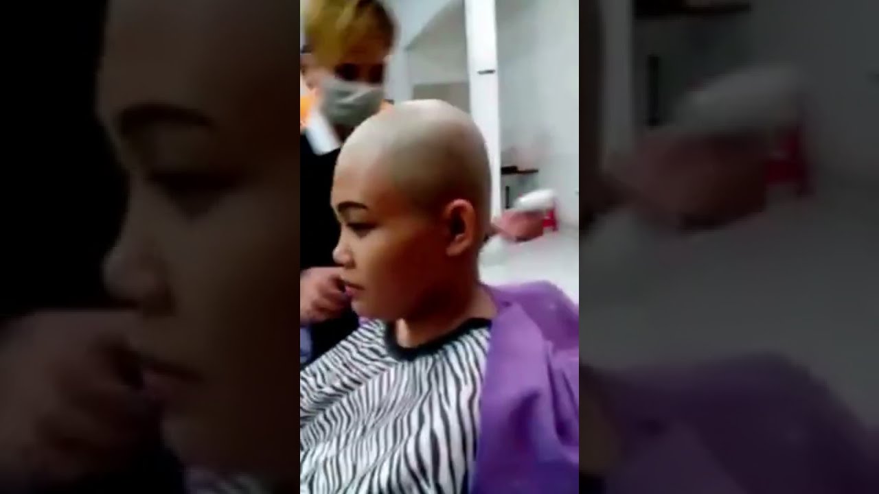 Istri nekat botakin rambut di salon