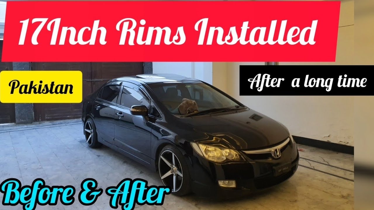 Installing 17inch Rims || After a long time
