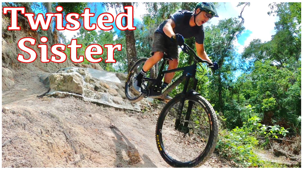 Mountain Biking Florida | Twisted SISTER MTB trail | Alafia River State Park   (short version)