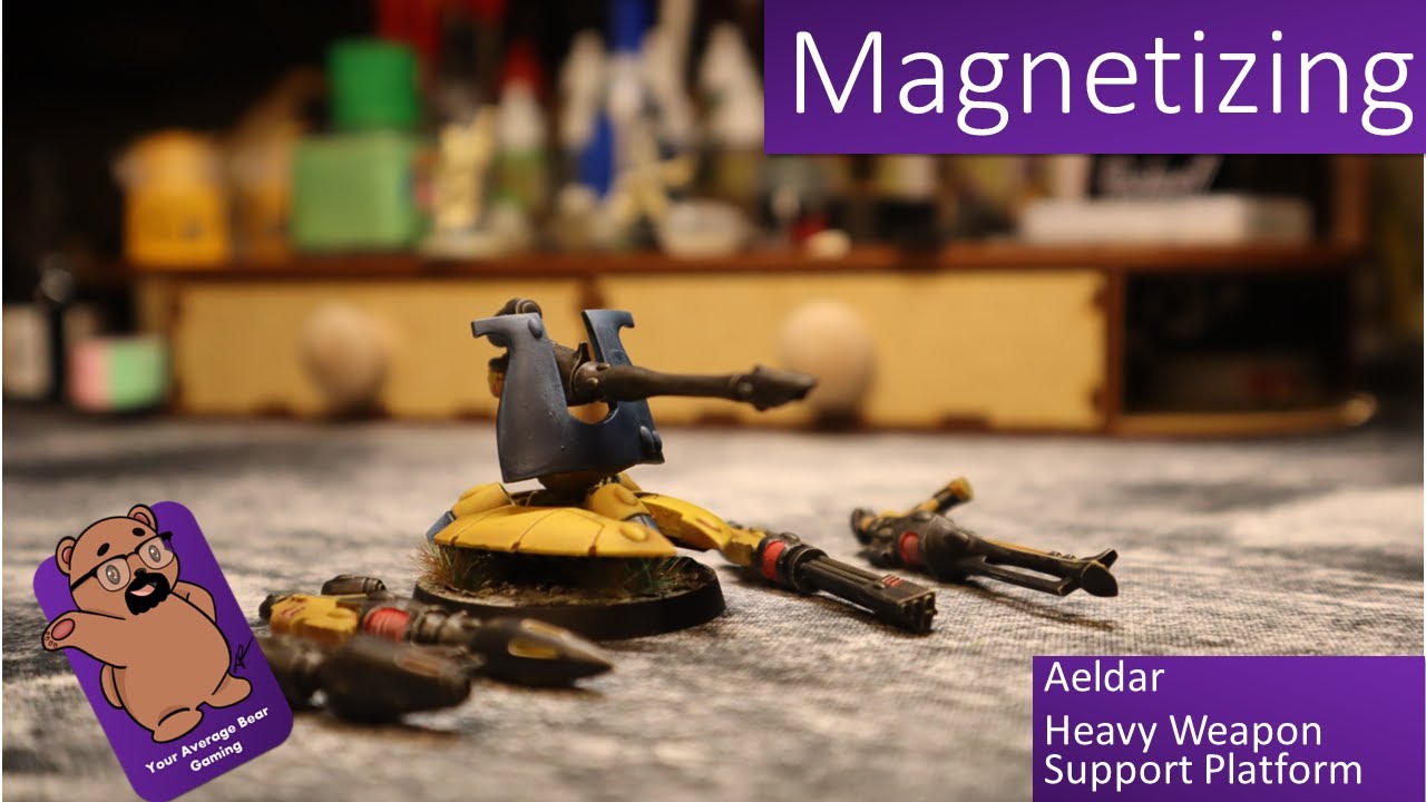 Magnetizing Aeldari Guardian Support Platform