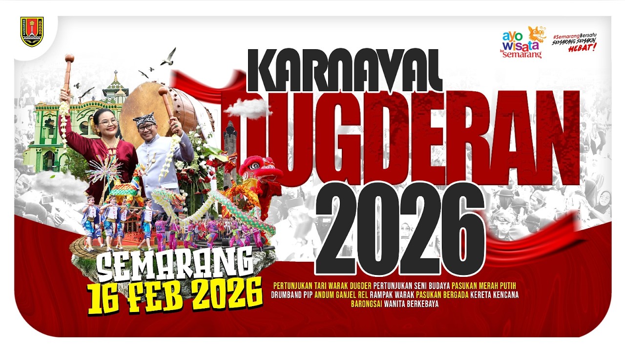 KARNAVAL DUGDERAN 2026 - BERSAMA DALAM BUDAYA, TOLERANSI DALAM TRADISI