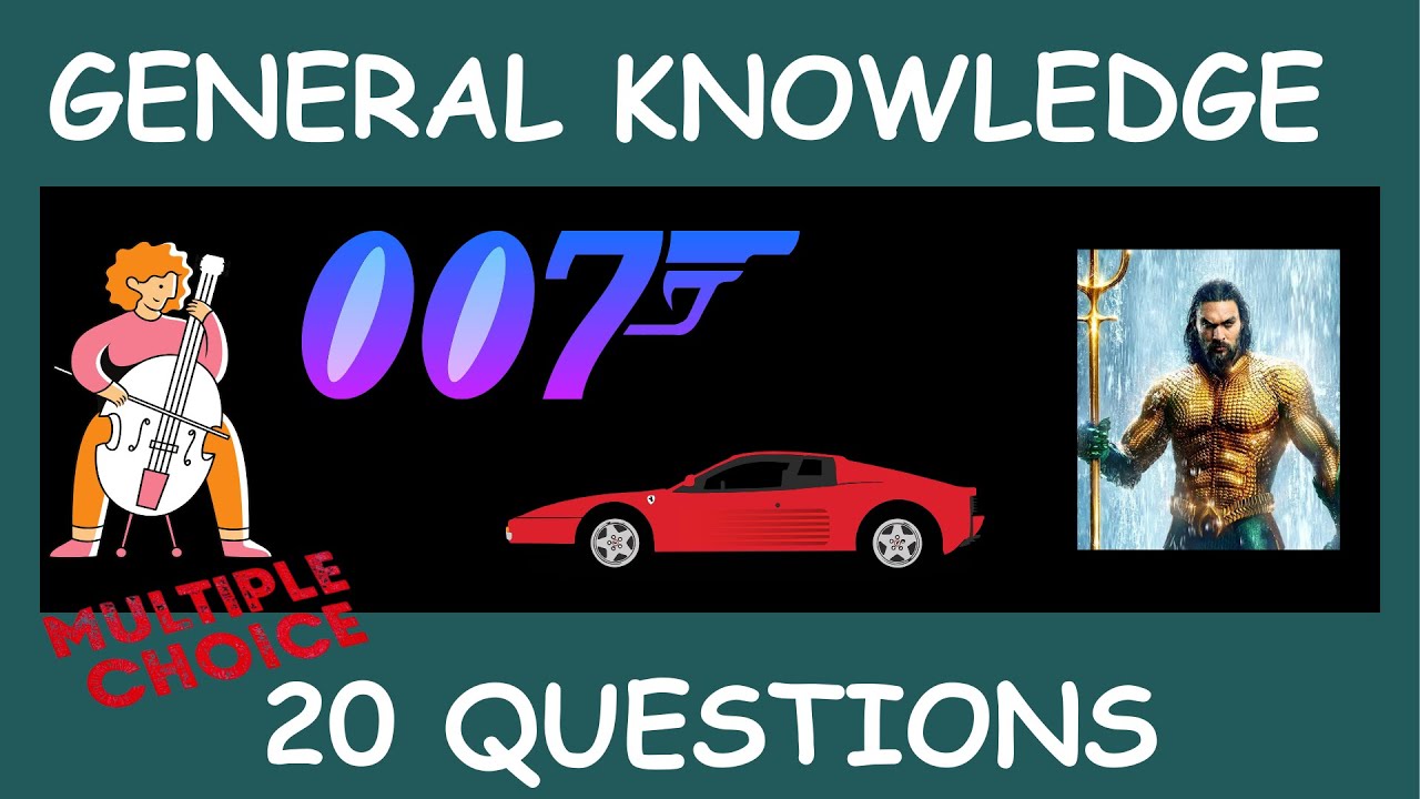New Quiz! - 20 General Knowledge Quiz Questions 2 - multiple choice