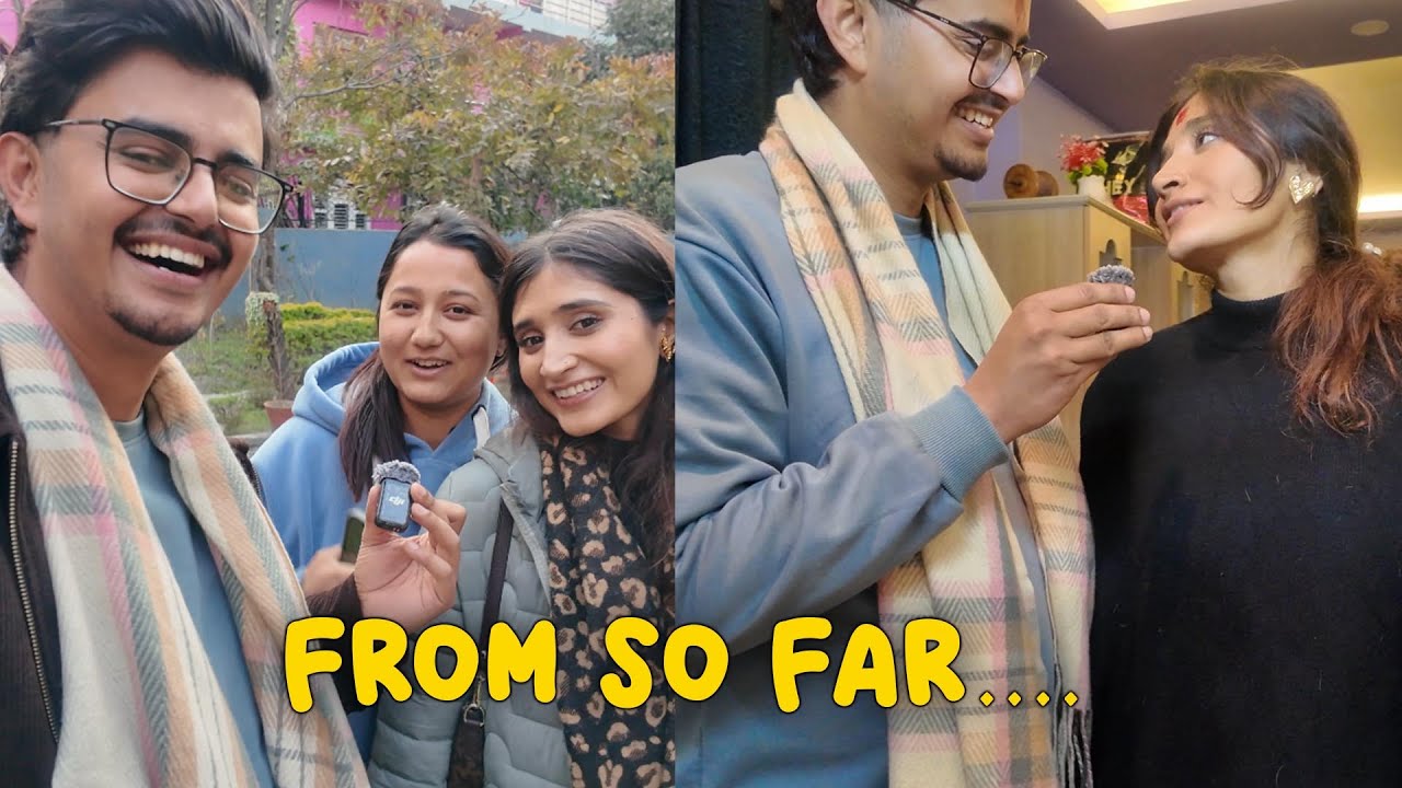 From Arghakhanchi to Kathmandu… 🙏❤️ Smriti & Dr Aavishkar