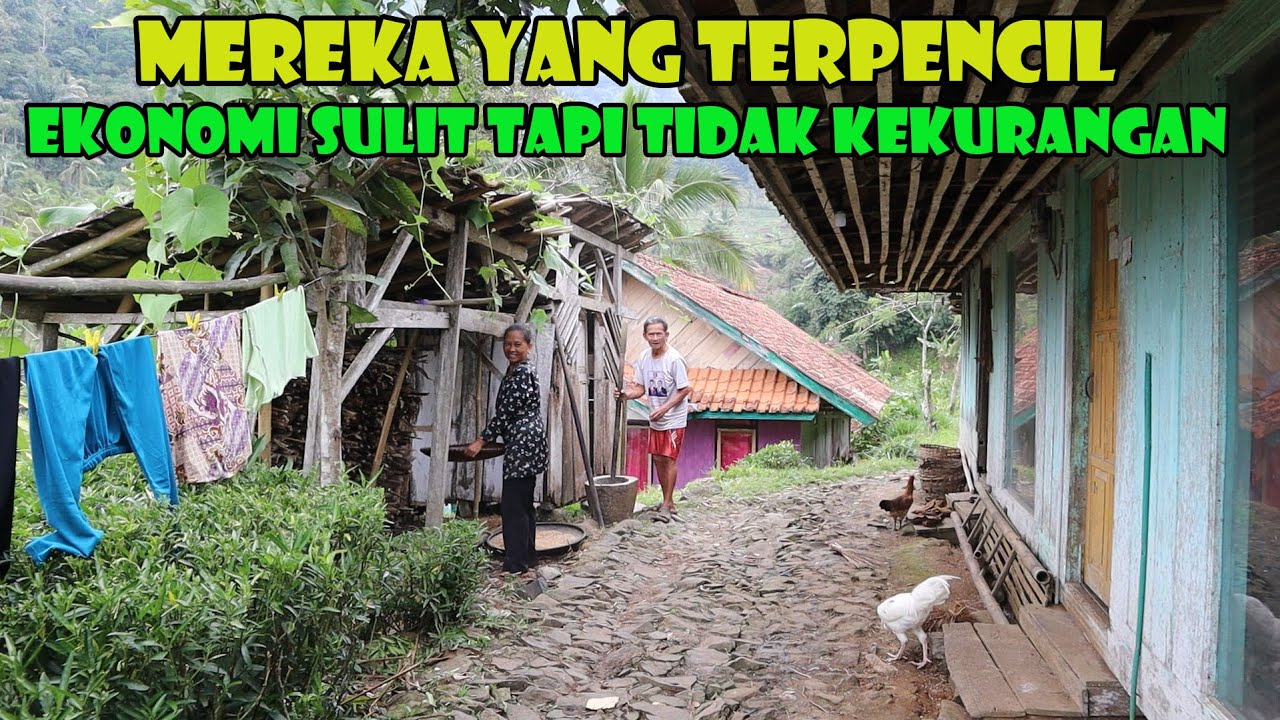 Kampung Karinding Terpencil Jauh Di Pedalaman, Ekonomi Sulit Tapi Tidak Kekurangan.