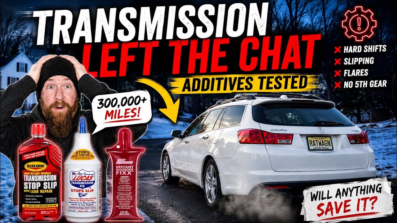 Дрожание коробки передач Acura TSX Sport Wagon при большом пробеге | Возможное решение своими руками