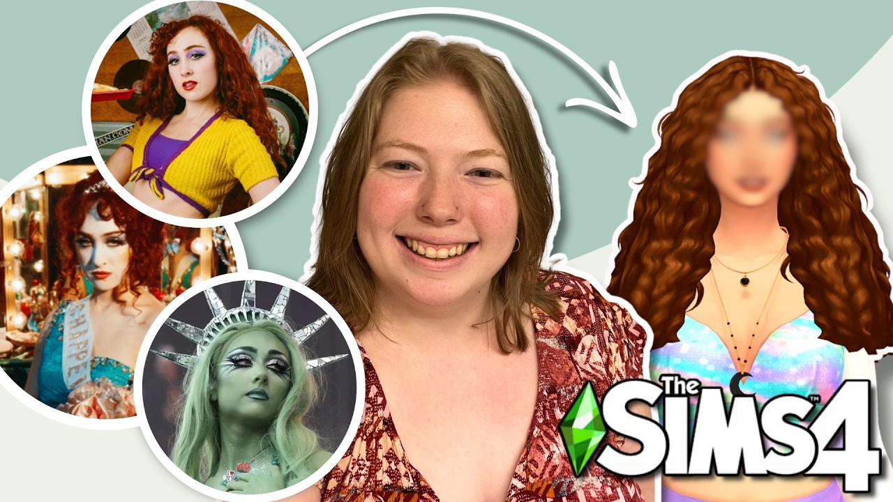 Every Sim is a Different CHAPPELL ROAN Song! | Sims 4 CAS Challenge